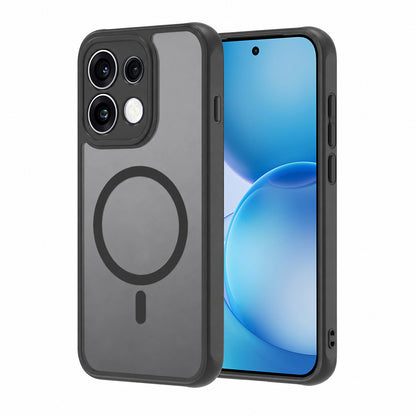 MagSafe-hoes voor Oppo Reno16 Pro, Techsuit, HaloFrost II, Zwart