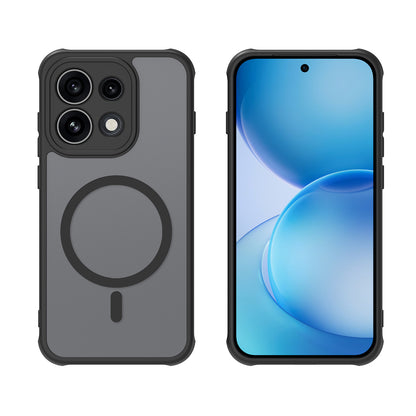MagSafe-hoes voor Oppo Reno16 Pro, Techsuit, HaloFrost II, Zwart