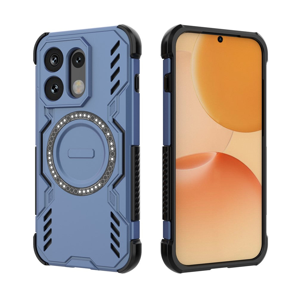 MagSafe-hoes voor Oppo Reno16 / Reno16 Pro, Techsuit, ArmorMag, Blauw