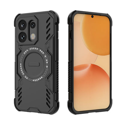 MagSafe-hoes voor Oppo Reno16 / Reno16 Pro, Techsuit, ArmorMag, Zwart