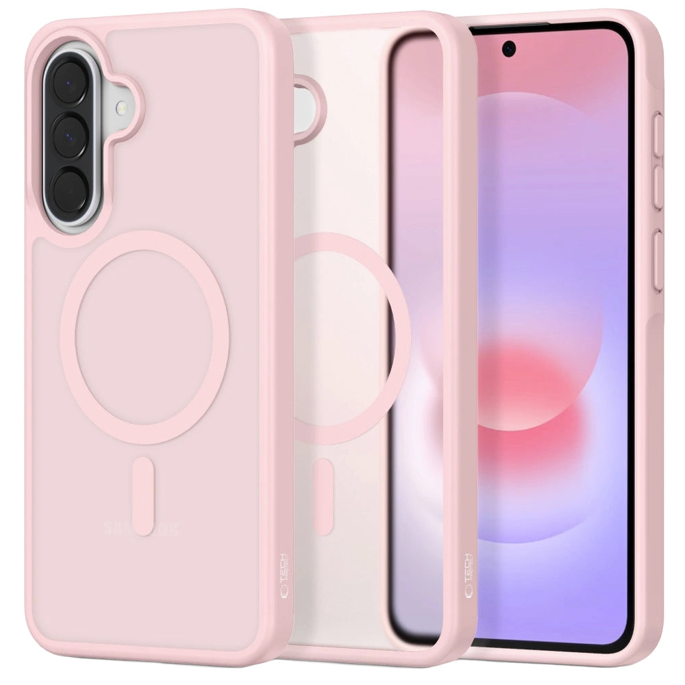 MagSafe-hoesje voor Samsung Galaxy A37 5G / A56 A566 / A36 A366, Tech-Protect, Magmat, Mat Roze