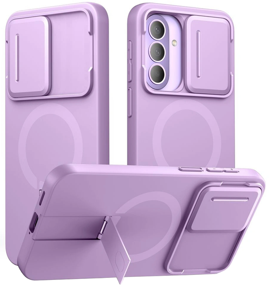 MagSafe-hoesje voor Samsung Galaxy A57 5G, Tech-Protect, Kevlar Aura, Violet