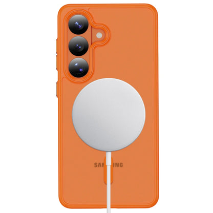 MagSafe hoesje voor Samsung Galaxy S26 S942, Tech-Protect, Magmat, Mat Oranje