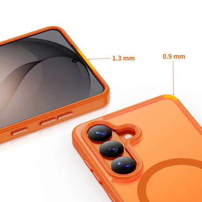 MagSafe hoesje voor Samsung Galaxy S26 S942, Tech-Protect, Magmat, Mat Oranje