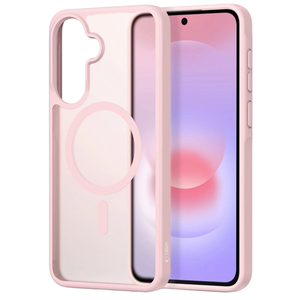 MagSafe-hoesje voor Samsung Galaxy A37 5G / A56 A566 / A36 A366, Tech-Protect, Magmat, Mat Roze