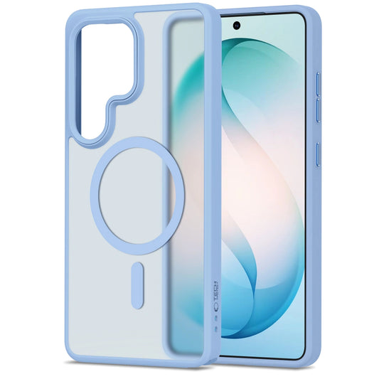 MagSafe-hoesje voor Samsung Galaxy S26 Ultra S948, Tech-Protect, Magmat, Mat Blauw