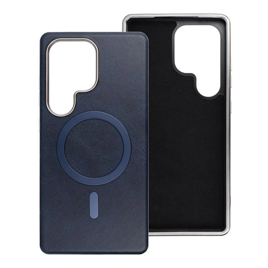 MagSafe Case for Samsung Galaxy A56 A566, OEM, Gentleman Mag, Navy Blue