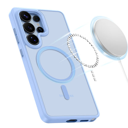 MagSafe-hoesje voor Samsung Galaxy S26 Ultra S948, Tech-Protect, Magmat, Mat Blauw