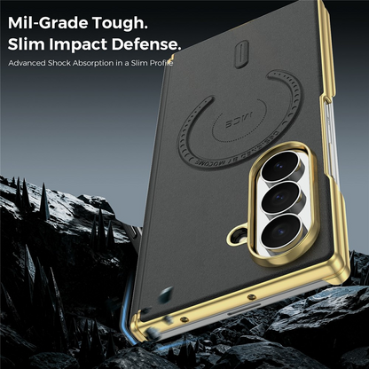 MagSafe Case for Samsung Galaxy Z Fold8 Ultra F976, OEM, Electroplated, Black
