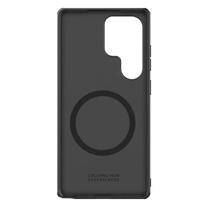 MagSafe-hoesje voor Samsung Galaxy S25 Ultra S938, Nillkin, Super Frosted Shield Pro, Zwart