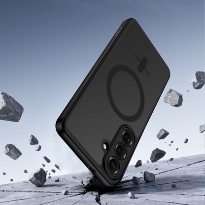 MagSafe hoesje voor Samsung Galaxy S26 Plus S947, Tech-Protect, BasicMag, Matzwart
