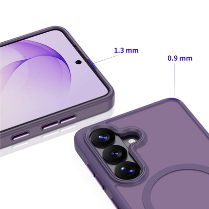 MagSafe-hoes voor Samsung Galaxy S26 S942, Tech-Protect, Magmat, Mat Paars