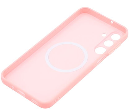MagSafe-hoesje voor Samsung Galaxy S25 Ultra S938, OEM, Cartoon Astronaut, Roze