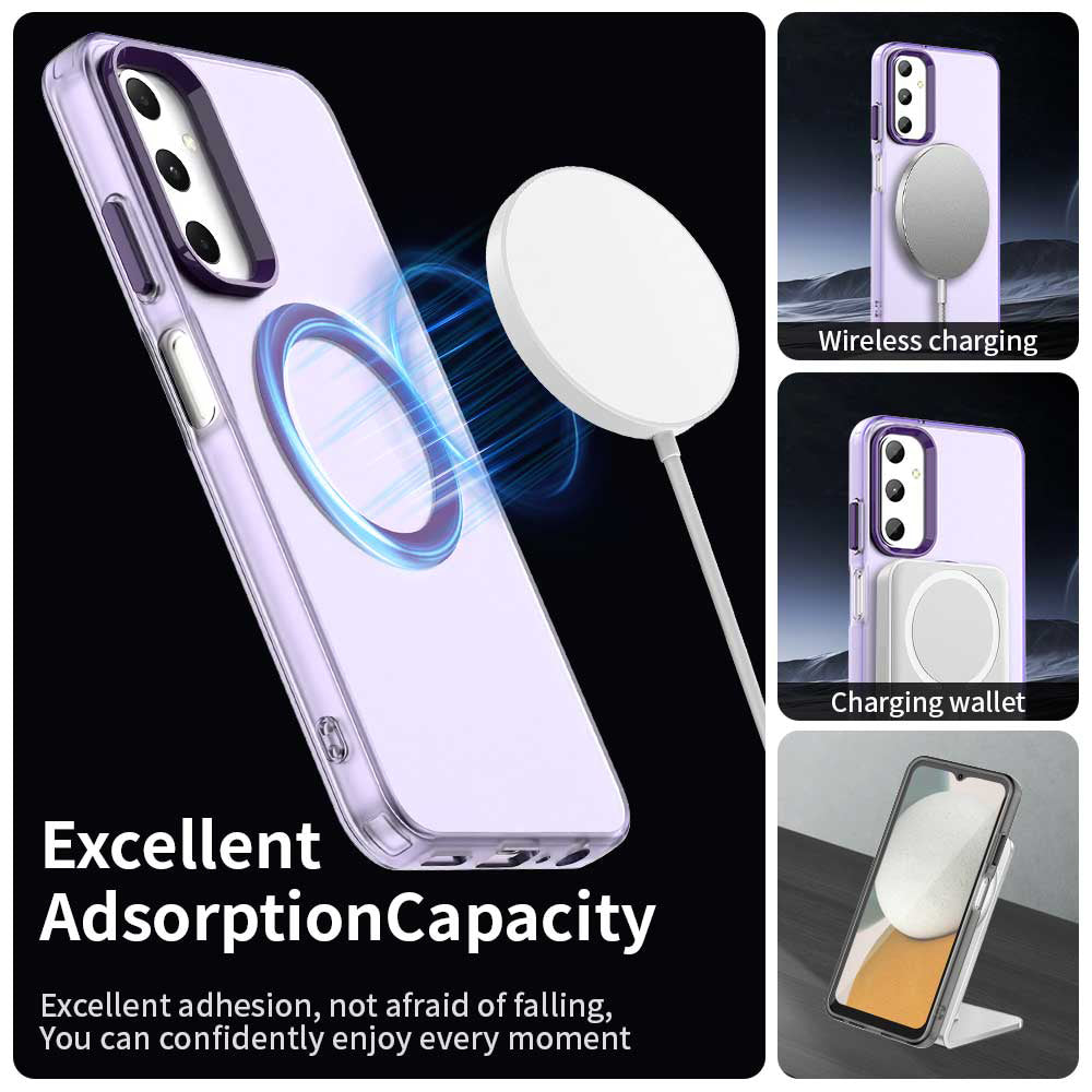 MagSafe-hoesje voor Samsung Galaxy A05s A057, Techsuit, CandyCase, Paars