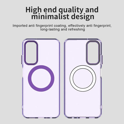 MagSafe-hoesje voor Samsung Galaxy A05s A057, Techsuit, CandyCase, Paars