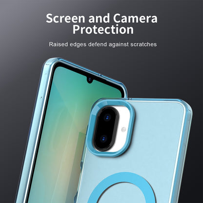 MagSafe-hoesje voor Samsung Galaxy A07 4G A075, Techsuit, CandyCase, Blauw