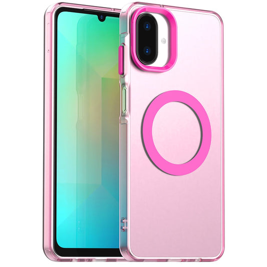MagSafe-hoesje voor Samsung Galaxy A07 4G A075, Techsuit, CandyCase, Roze