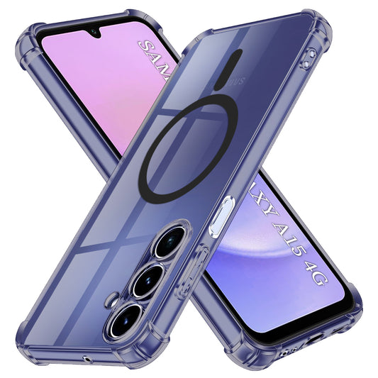 MagSafe-hoesje voor Samsung Galaxy A15 5G A156 / A15 A155, Techsuit, Schokbestendig Transparant, Getint