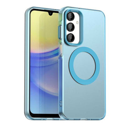 MagSafe-hoesje voor Samsung Galaxy A16 5G A166 / A16 4G A165, Techsuit, CandyCase, Blauw