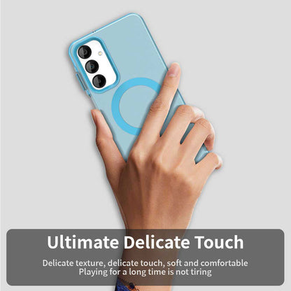 MagSafe-hoesje voor Samsung Galaxy A16 5G A166 / A16 4G A165, Techsuit, CandyCase, Blauw