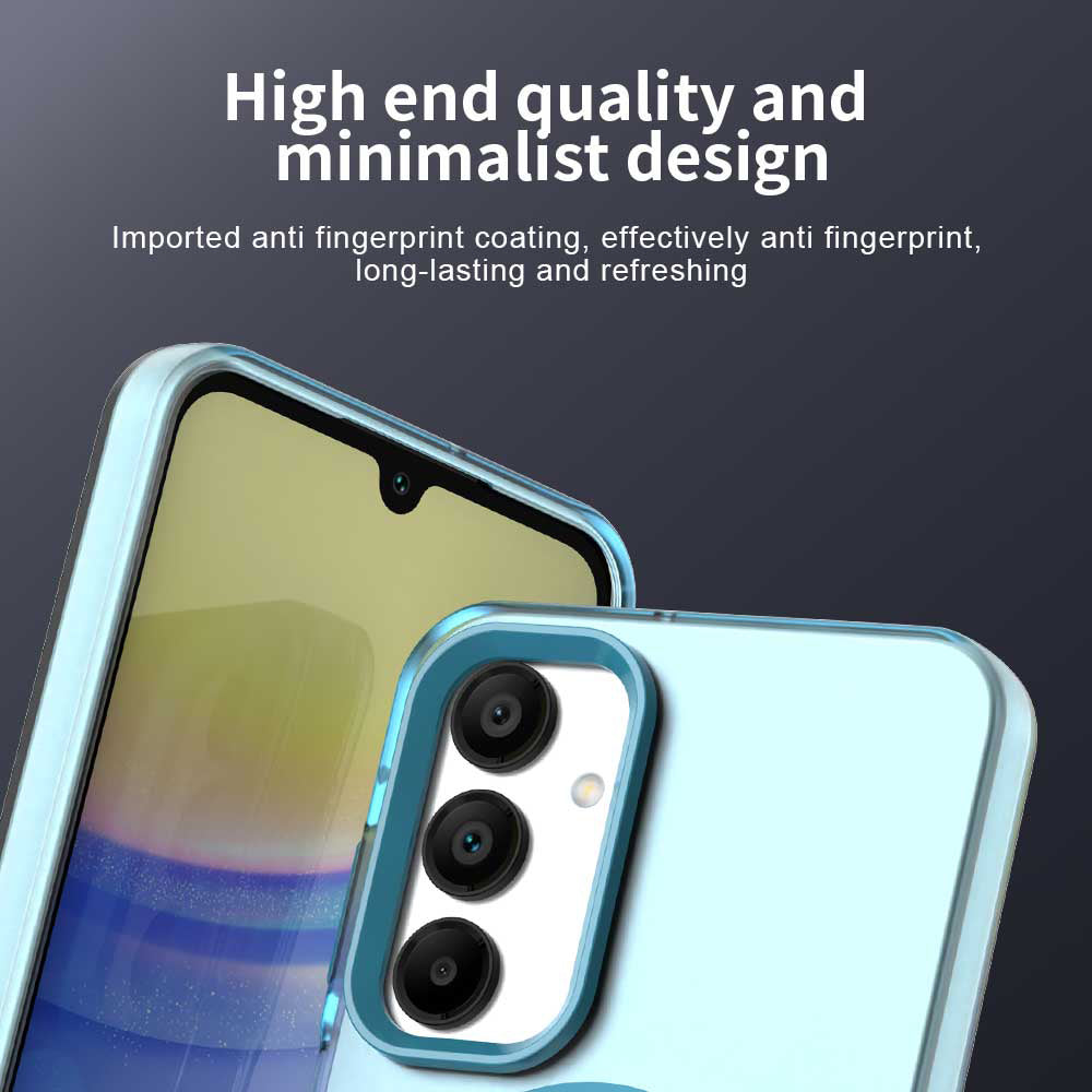 MagSafe-hoesje voor Samsung Galaxy A16 5G A166 / A16 4G A165, Techsuit, CandyCase, Blauw