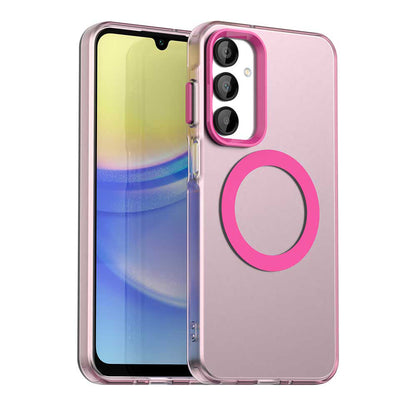 MagSafe-hoesje voor Samsung Galaxy A16 5G A166 / A16 4G A165, Techsuit, CandyCase, Roze