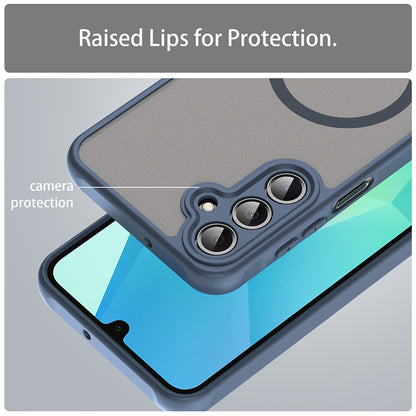 MagSafe-hoes voor Samsung Galaxy A16 5G A166 / A16 4G A165, Techsuit, HaloFrost II, Marineblauw