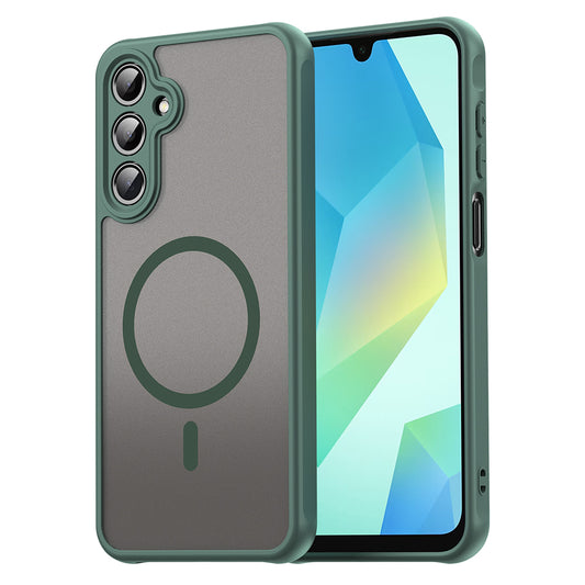 MagSafe-hoesje voor Samsung Galaxy A16 5G A166 / A16 4G A165, Techsuit, HaloFrost II, Groen