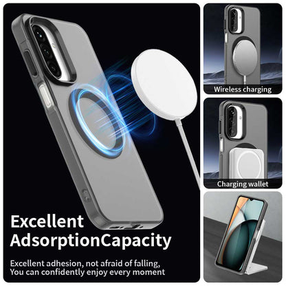 MagSafe-hoesje voor Samsung Galaxy A17 5G, Techsuit, CandyCase, Zwart