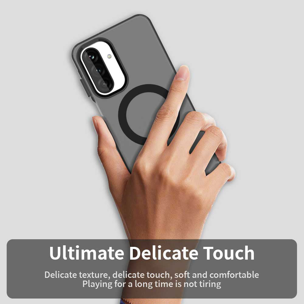 MagSafe-hoesje voor Samsung Galaxy A17 5G, Techsuit, CandyCase, Zwart