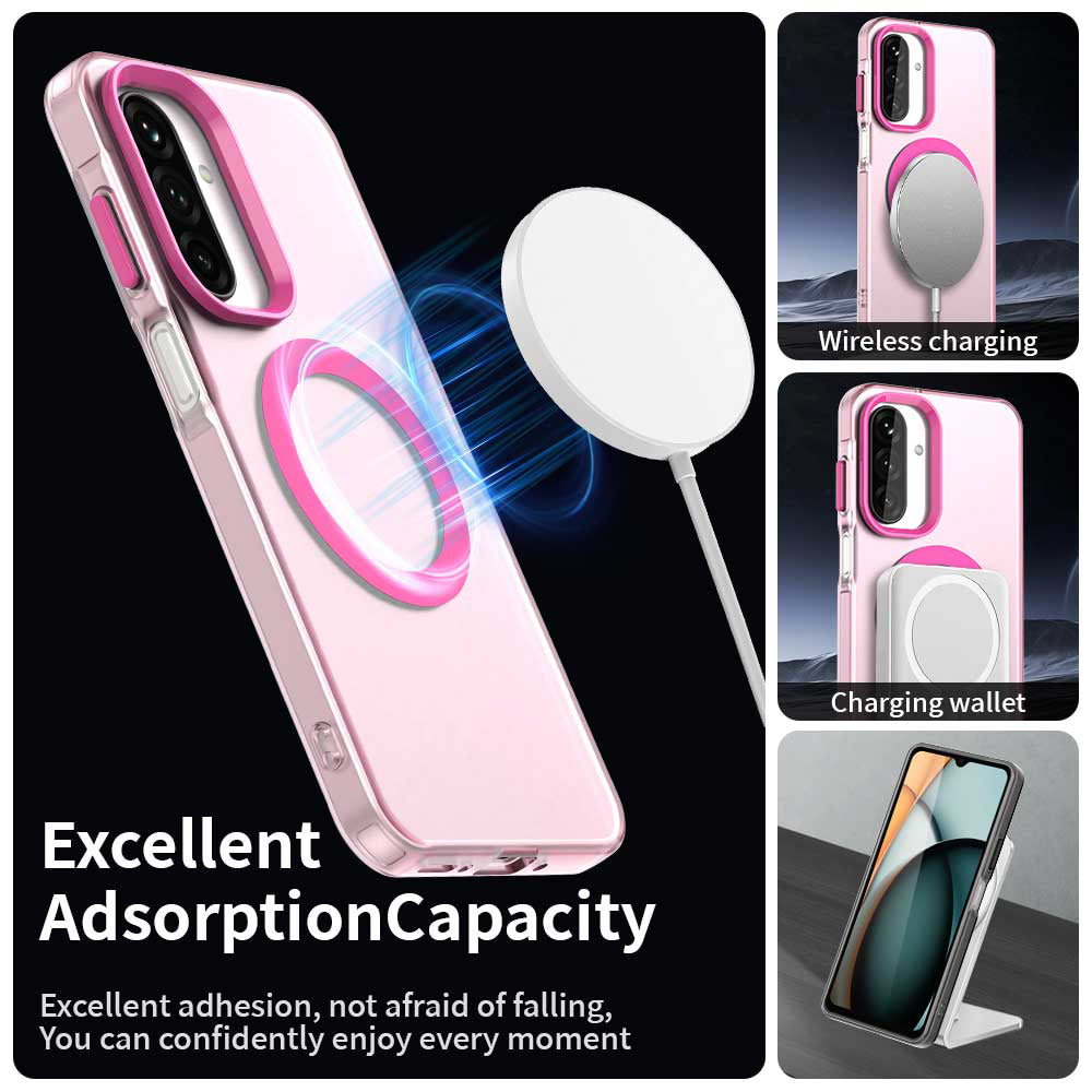 MagSafe-hoesje voor Samsung Galaxy A27 5G, Techsuit, CandyCase, Roze