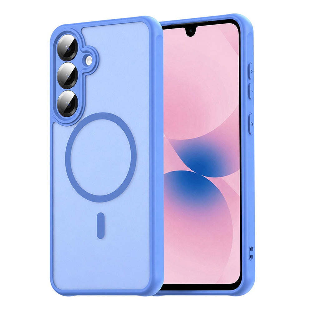 MagSafe-hoesje voor Samsung Galaxy A27 5G, Techsuit, HaloFrost II, Blauw