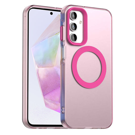 MagSafe-hoesje voor Samsung Galaxy A35 5G A356, Techsuit, CandyCase, Roze
