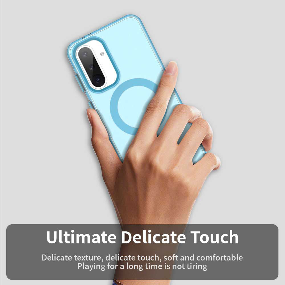 MagSafe-hoesje voor Samsung Galaxy A36 A366, Techsuit, CandyCase, Blauw