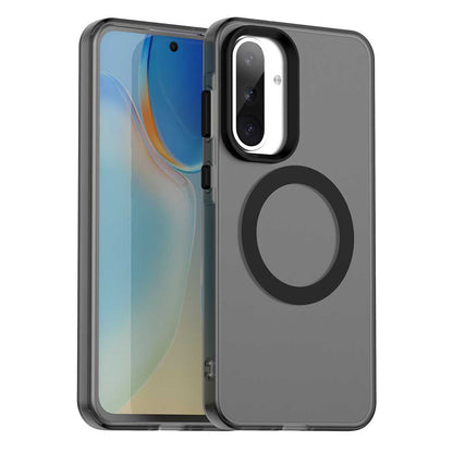 MagSafe-hoesje voor Samsung Galaxy A36 A366, Techsuit, CandyCase, Zwart