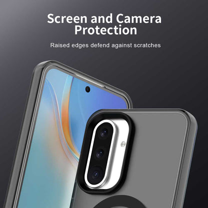 MagSafe-hoesje voor Samsung Galaxy A36 A366, Techsuit, CandyCase, Zwart