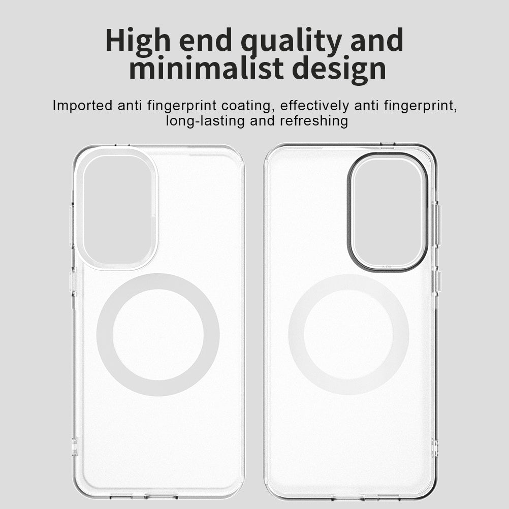 MagSafe hoesje voor Samsung Galaxy A57 5G, Techsuit, CandyCase, Wit