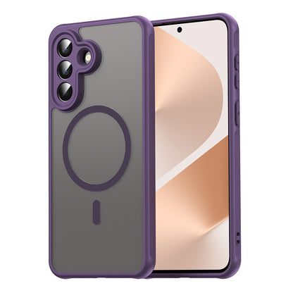 MagSafe hoesje voor Samsung Galaxy A57 5G, Techsuit, HaloFrost II, Paars