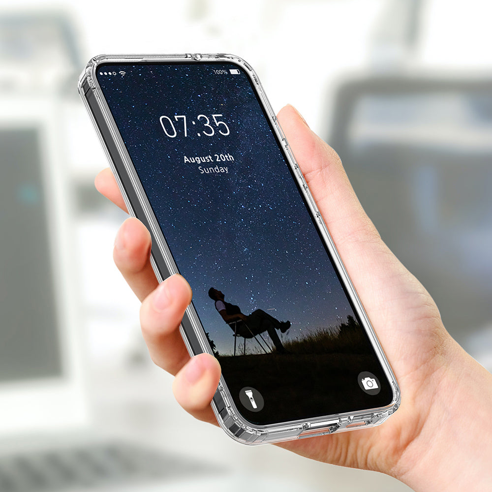 MagSafe hoesje voor Samsung Galaxy A57 5G, Techsuit, Pro, Transparant