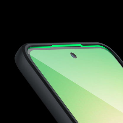 MagSafe hoes voor Samsung Galaxy A57 5G, Techsuit, PureFrost, Satijnzwart