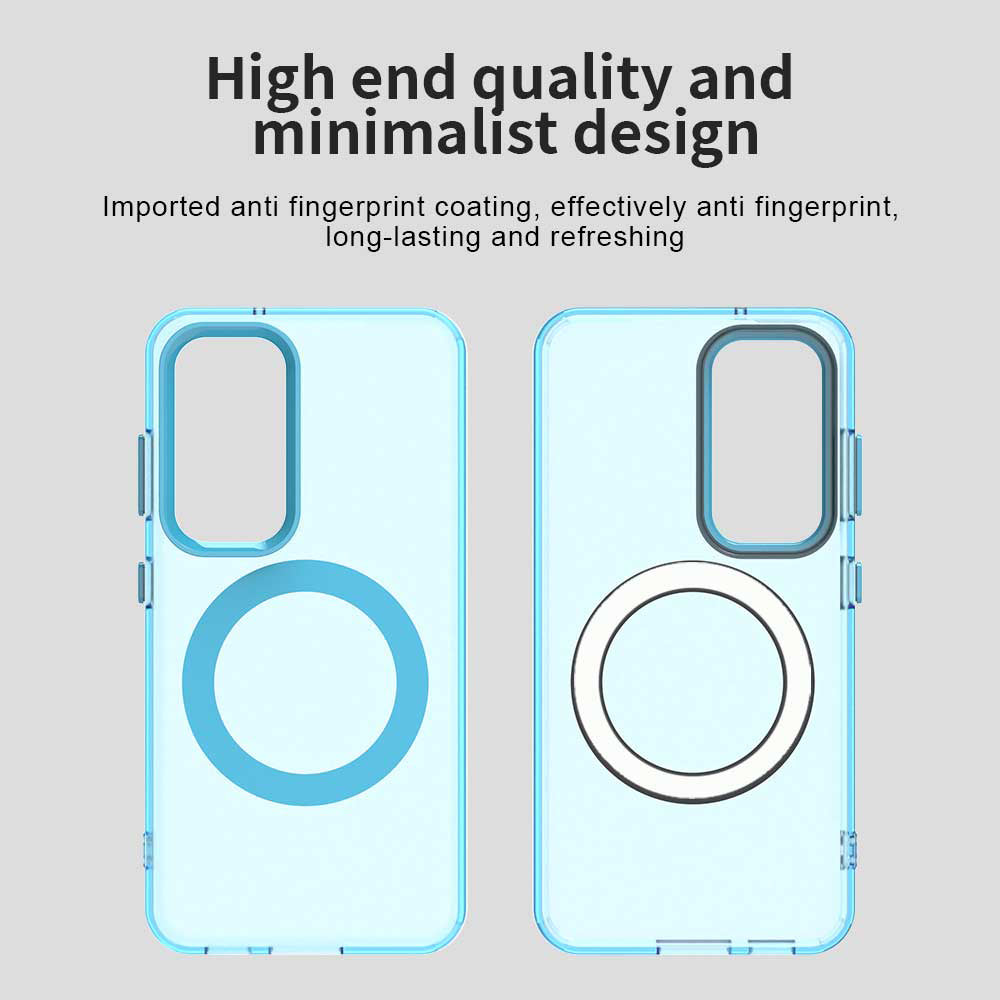 MagSafe Case for Samsung Galaxy S23+ S916, Techsuit, CandyCase, Blue