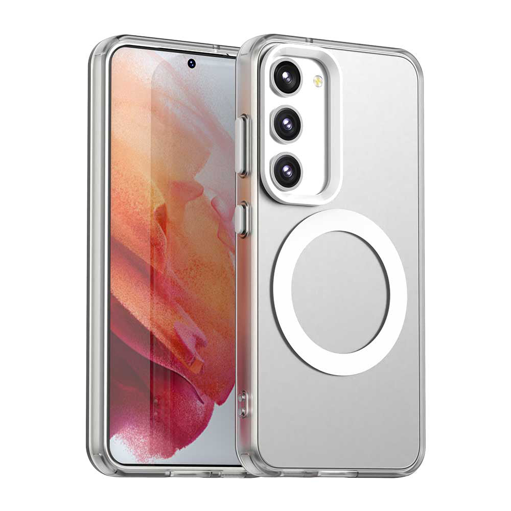 MagSafe-hoesje voor Samsung Galaxy S23 S911, Techsuit, CandyCase, Wit