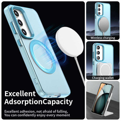 MagSafe-hoesje voor Samsung Galaxy S23 S911, Techsuit, CandyCase, Blauw