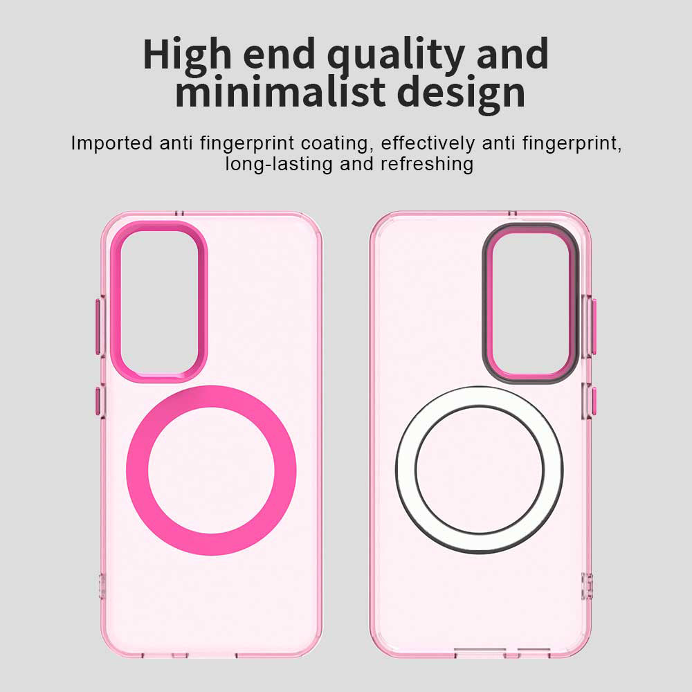 MagSafe-hoes voor Samsung Galaxy S23 S911, Techsuit, CandyCase, Roze