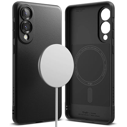 MagSafe-hoesje voor Samsung Galaxy S25 Edge S937, Ringke, Onyx, Zwart