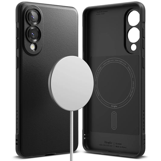 MagSafe-hoesje voor Samsung Galaxy S25 Edge S937, Ringke, Onyx, Zwart