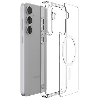 MagSafe-hoesje voor Samsung Galaxy S25 FE, Spigen, Ultra Hybrid, Wit ACS10027