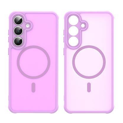 MagSafe-hoes voor Samsung Galaxy S25 FE, Techsuit, HaloFrost II, Roze