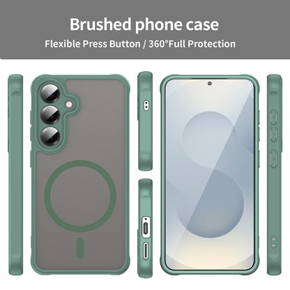 MagSafe-hoes voor Samsung Galaxy S25 FE, Techsuit, HaloFrost II, Groen