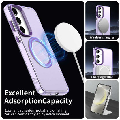 MagSafe-hoes voor Samsung Galaxy S25+ S936 / S24+ S926, Techsuit, CandyCase, Paars